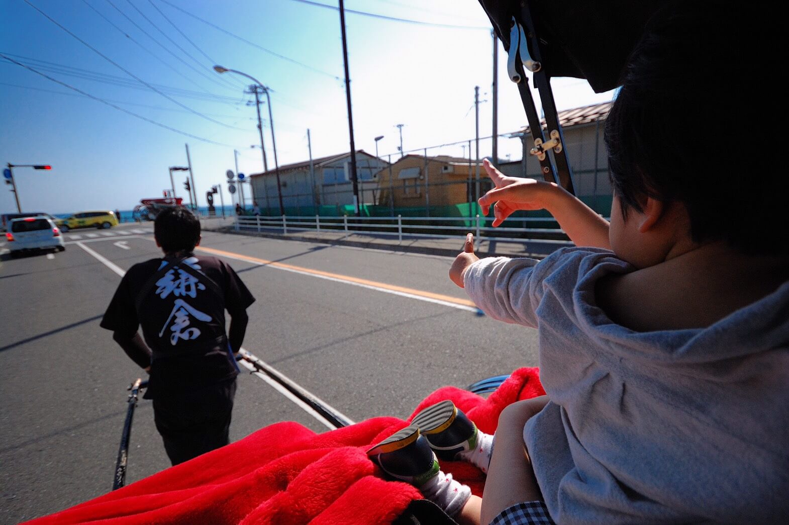 人力車で海を目指したあの日